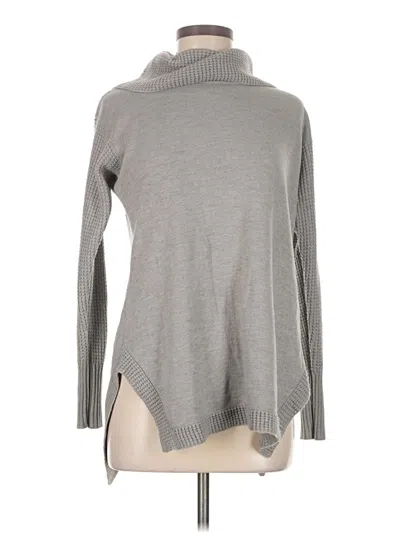 Pre-owned Venus Turtleneck Sweater In Gray