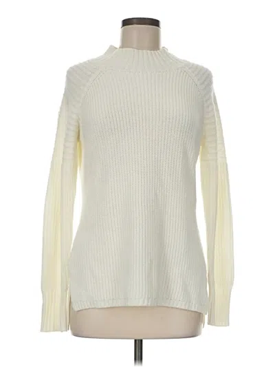 Pre-owned Venus Turtleneck Sweater In Ivory