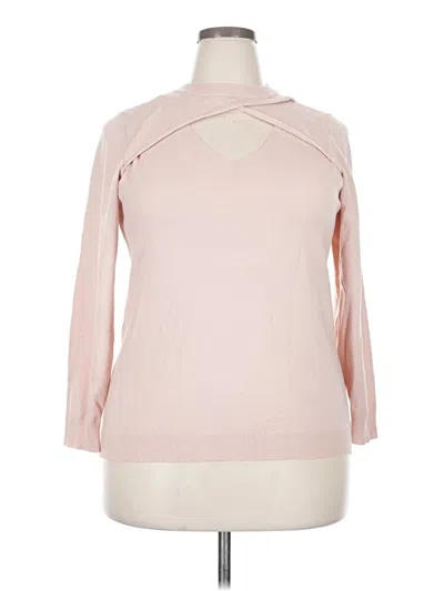 Pre-owned Venus Turtleneck Sweater In Pink