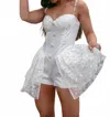 Ver Luisant Endless Love Romper In White In White