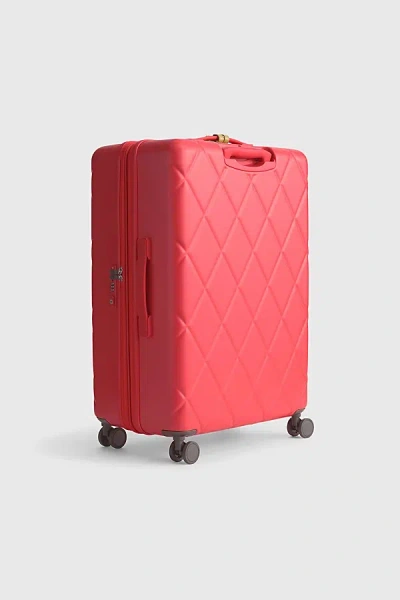 Vera Bradley 29" Adair Hard Shell Spinner Luggage In Cayenne, Women's At Urban Outfitters In Red