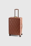 Vera Bradley 29" Adair Hard Shell Spinner Luggage In Cinnamon, Women's At Urban Outfitters In Brown