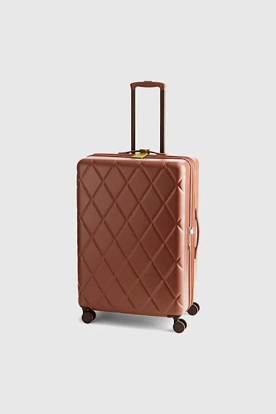 Vera Bradley 29" Adair Hard Shell Spinner Luggage In Cinnamon, Women's At Urban Outfitters In Brown