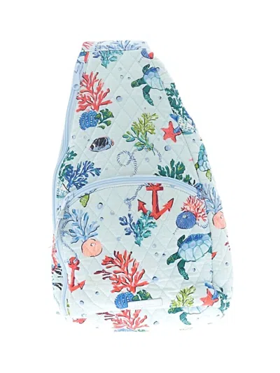 Pre-owned Vera Bradley Backpack In Blue