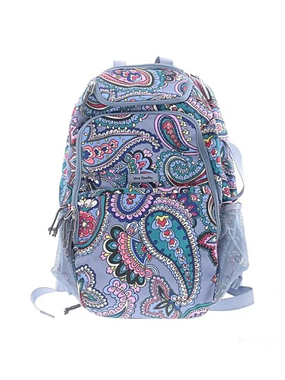 Pre-owned Vera Bradley Backpack In Blue