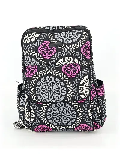 Pre-owned Vera Bradley Backpack In Gray