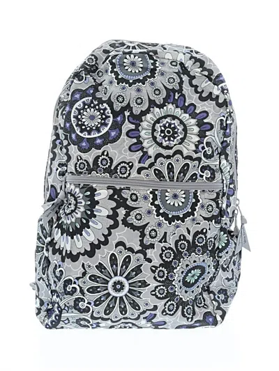 Pre-owned Vera Bradley Backpack In Gray