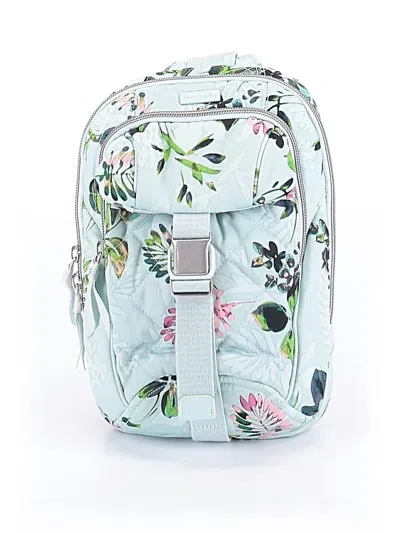 Pre-owned Vera Bradley Backpack In Green