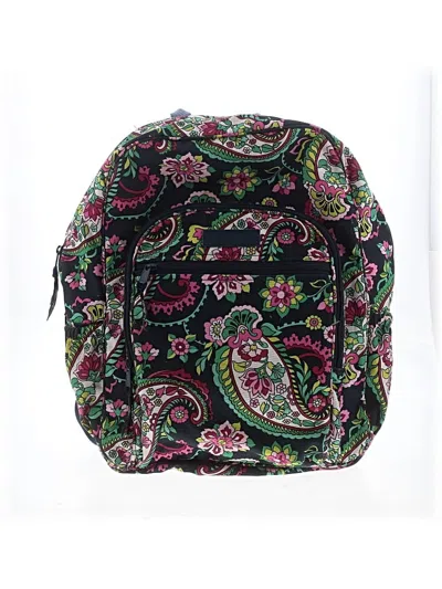 Pre-owned Vera Bradley Backpack In Green