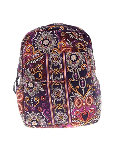 Pre-owned Vera Bradley Backpack In Purple