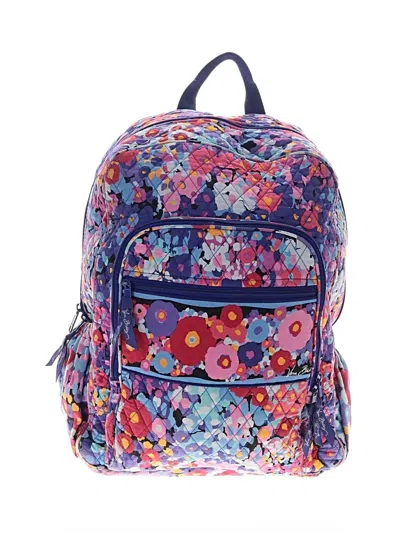 Pre-owned Vera Bradley Backpack In Purple