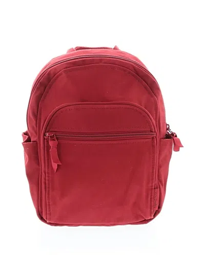 Pre-owned Vera Bradley Backpack In Red