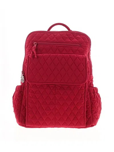 Pre-owned Vera Bradley Backpack In Red