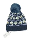 Vera Bradley Beanie Hat In Blue