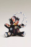 Vera Bradley Bitty Bear-shaped Plush Bag Charm In Black