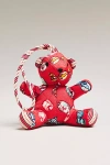 Vera Bradley Bitty Bear-shaped Plush Bag Charm In Multi
