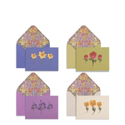 Vera Bradley Blank Card Set, Meadow Bouquet