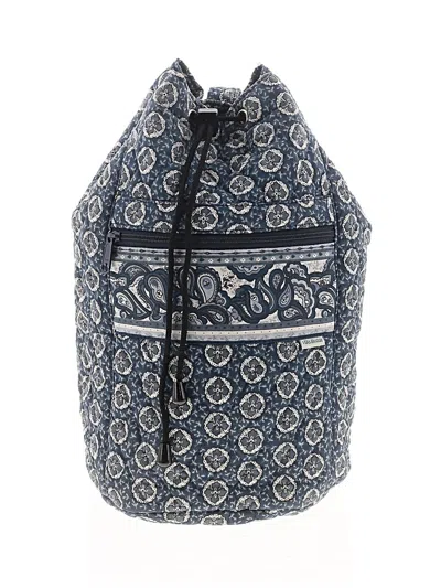 Pre-owned Vera Bradley Bucket Bag In Blue