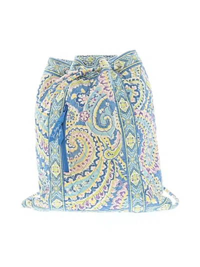 Pre-owned Vera Bradley Bucket Bag In Blue