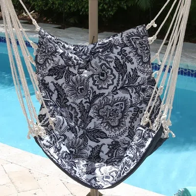 Vera Bradley By Classic Accessories Water-resistant Chair Hammock In Black