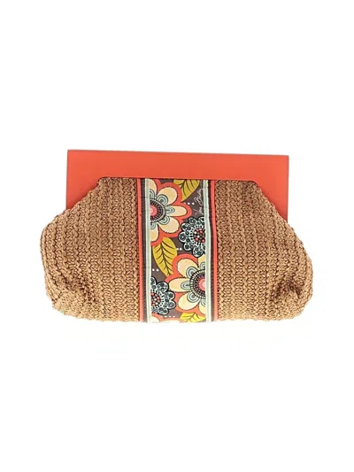 Pre-owned Vera Bradley Clutch In Orange