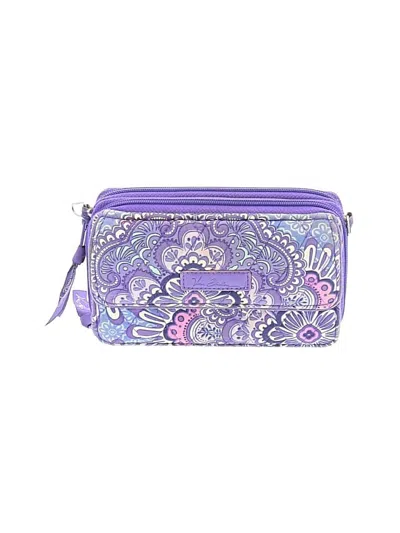 Pre-owned Vera Bradley Clutch In Purple
