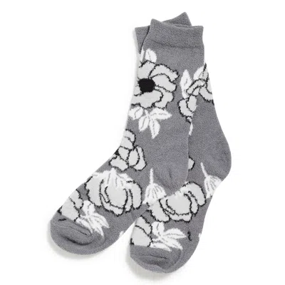 Vera Bradley Cozy Socks In Grey