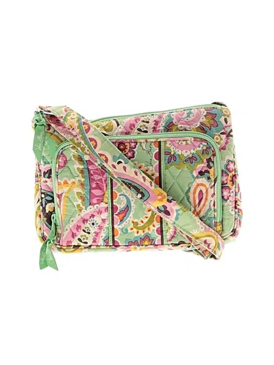Pre-owned Vera Bradley Crossbody Bag In Green