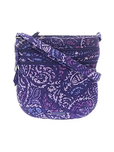 Pre-owned Vera Bradley Crossbody Bag In Purple
