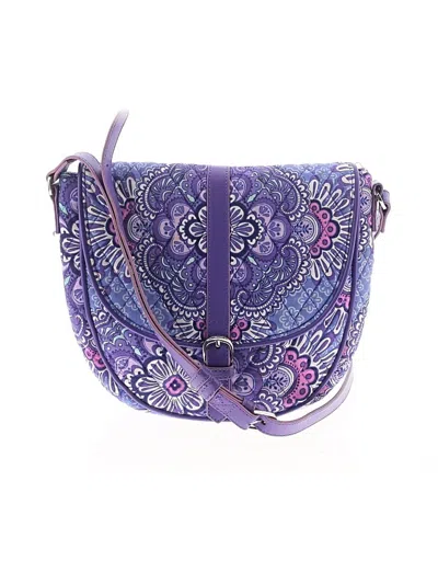 Pre-owned Vera Bradley Crossbody Bag In Purple
