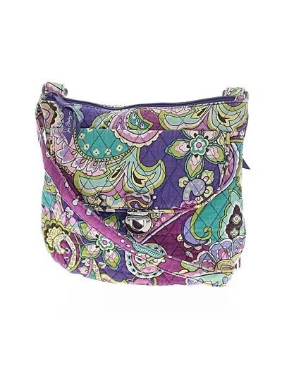 Pre-owned Vera Bradley Crossbody Bag In Purple