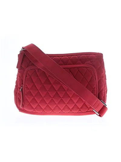 Pre-owned Vera Bradley Crossbody Bag In Red