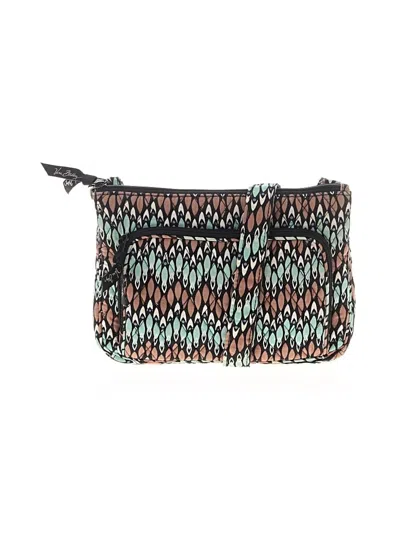 Pre-owned Vera Bradley Crossbody Bag In Teal