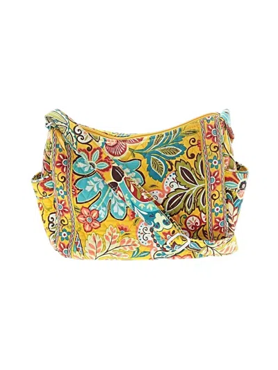 Pre-owned Vera Bradley Crossbody Bag In Yellow