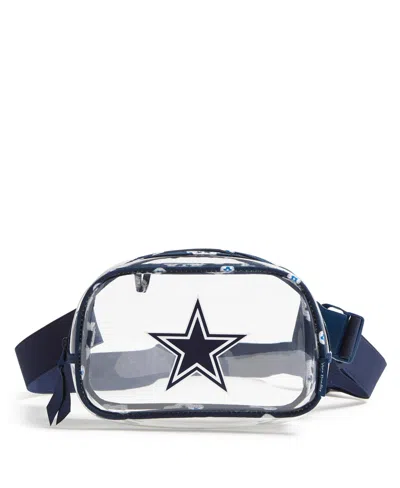 Vera Bradley Dallas Cowboys Clear Small-belt Bag In Blue