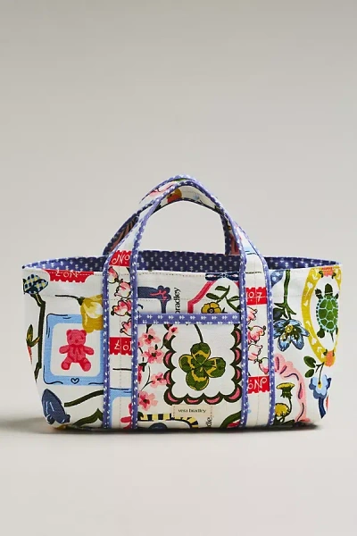 Vera Bradley Exclusive Hathaway Mini Tote Bag In White