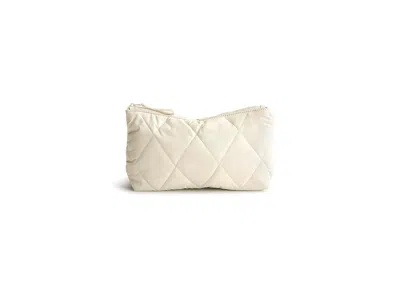 Vera Bradley Featherweight Medium Pouch Cosmetic Case Pumice Stone: One Size In Sand