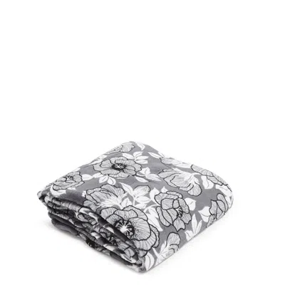 Vera Bradley Fleece Throw Blanket In Gray