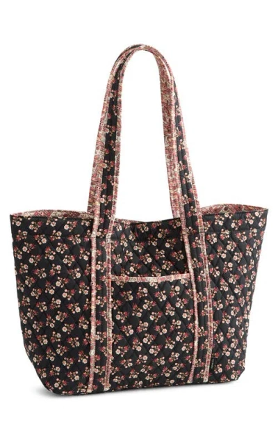 Vera Bradley Hathaway Ditsy Floral Quilted Reversible Tote In Multi