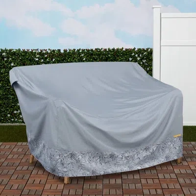 Vera Bradley Herz Heavy Duty Patio Sofa Cover With 2 Year Warranty In Gray