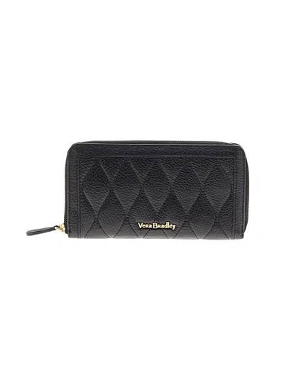 Pre-owned Vera Bradley Leather Wallet In Black