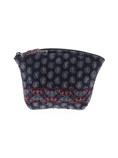 Pre-owned Vera Bradley Makeup Bag In Blue