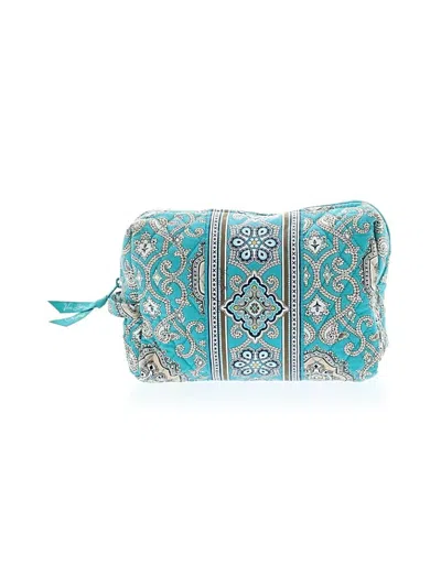 Pre-owned Vera Bradley Makeup Bag In Blue