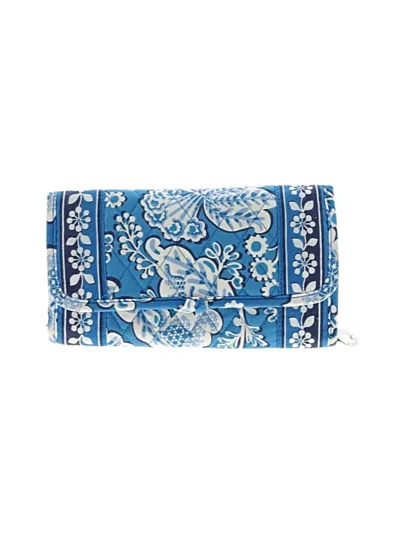 Pre-owned Vera Bradley Makeup Bag In Blue