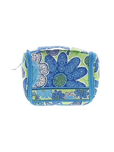 Pre-owned Vera Bradley Makeup Bag In Blue