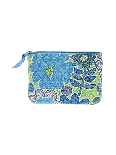 Pre-owned Vera Bradley Makeup Bag In Blue