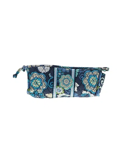 Pre-owned Vera Bradley Makeup Bag In Blue