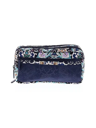 Pre-owned Vera Bradley Makeup Bag In Blue