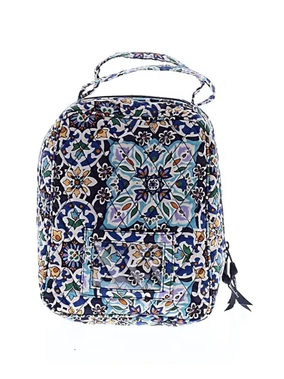 Pre-owned Vera Bradley Makeup Bag In Blue