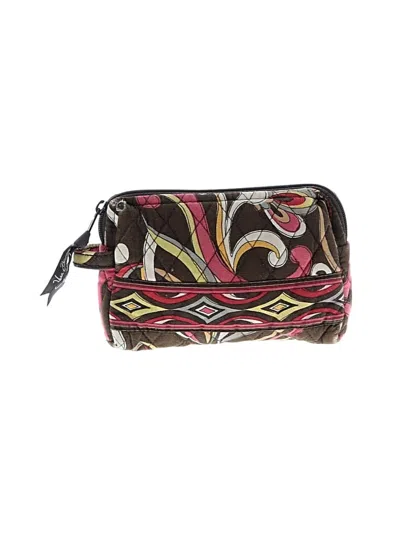 Pre-owned Vera Bradley Makeup Bag In Brown
